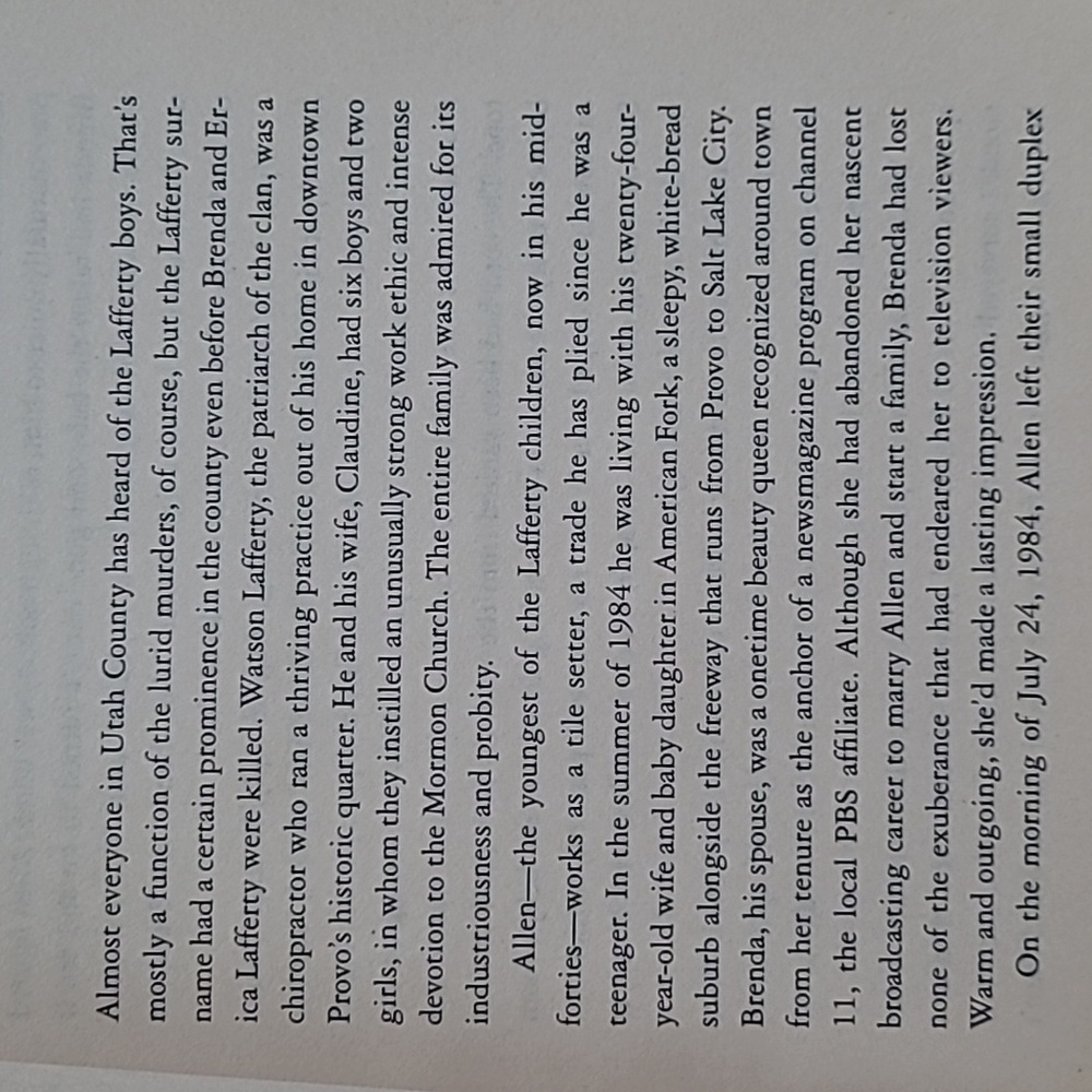 😍3/$25 Under the Banner of Heaven (soft cover book) by Jon Krakauer - Picture 6 of 8